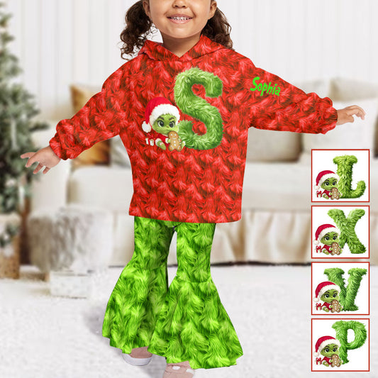 From The Field To The Tabel - Personalized Kid Kid Hoodie & Flare Leggings Set
