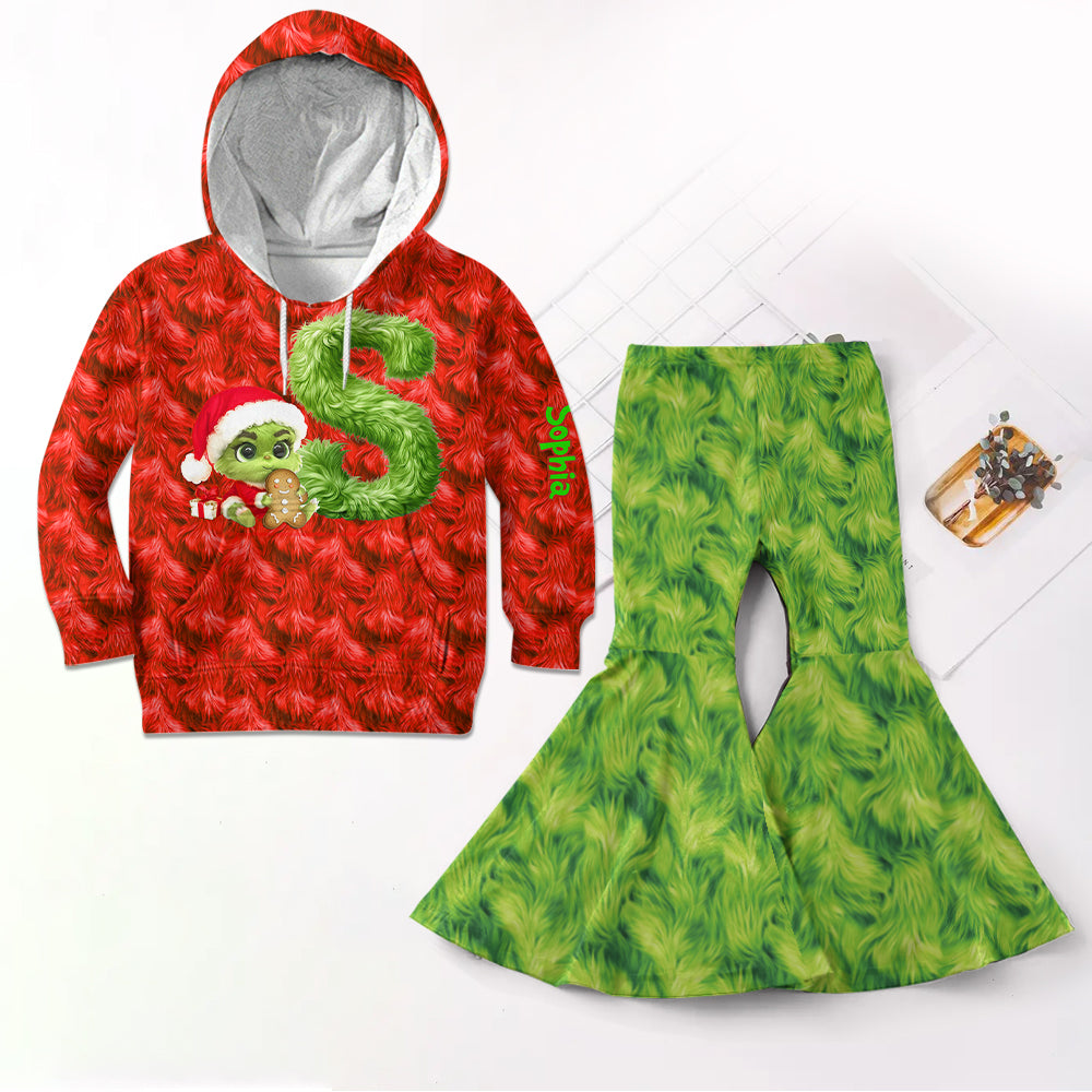 From The Field To The Tabel - Personalized Kid Kid Hoodie & Flare Leggings Set