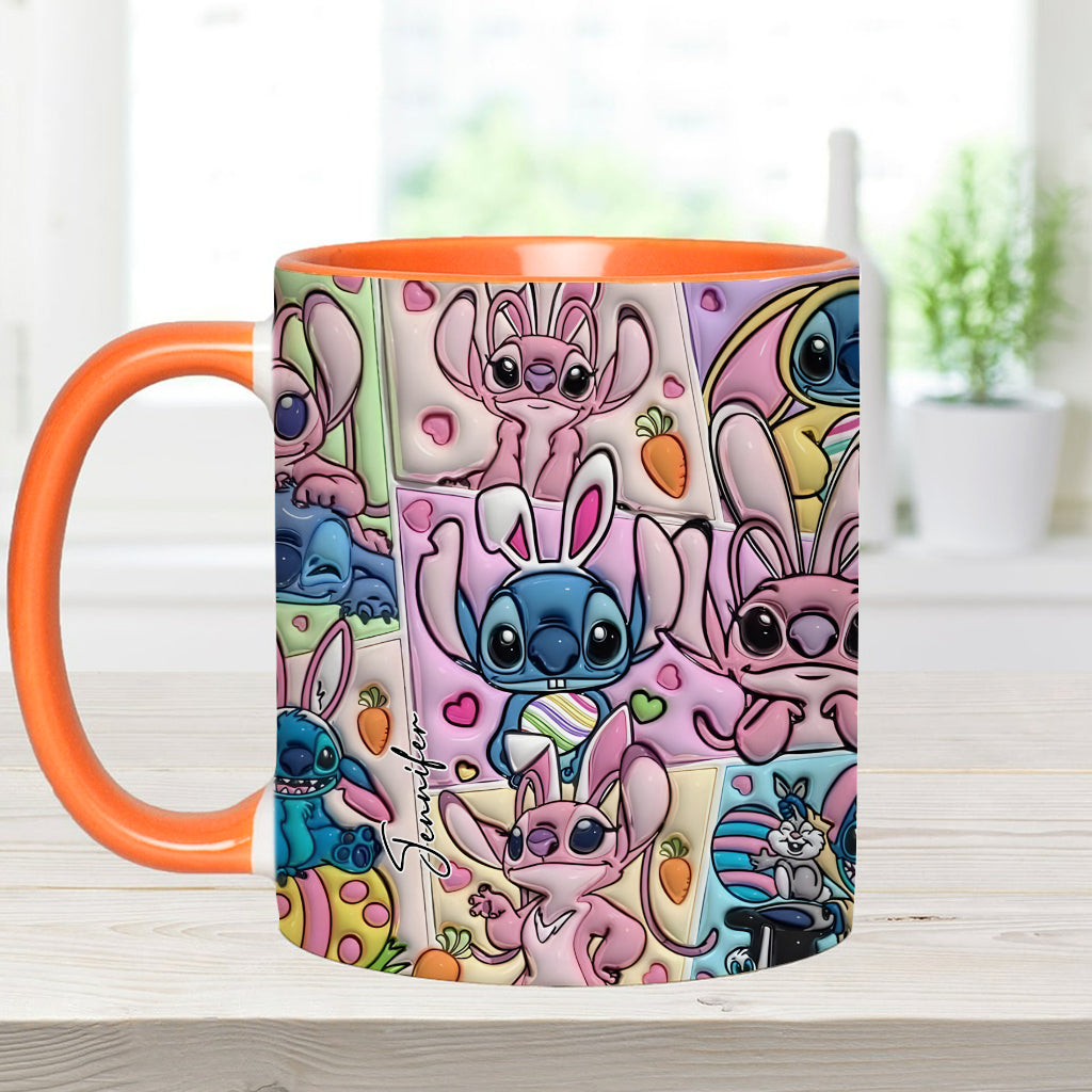 Bunny Buddy - Personalized Ohana Accent Mug