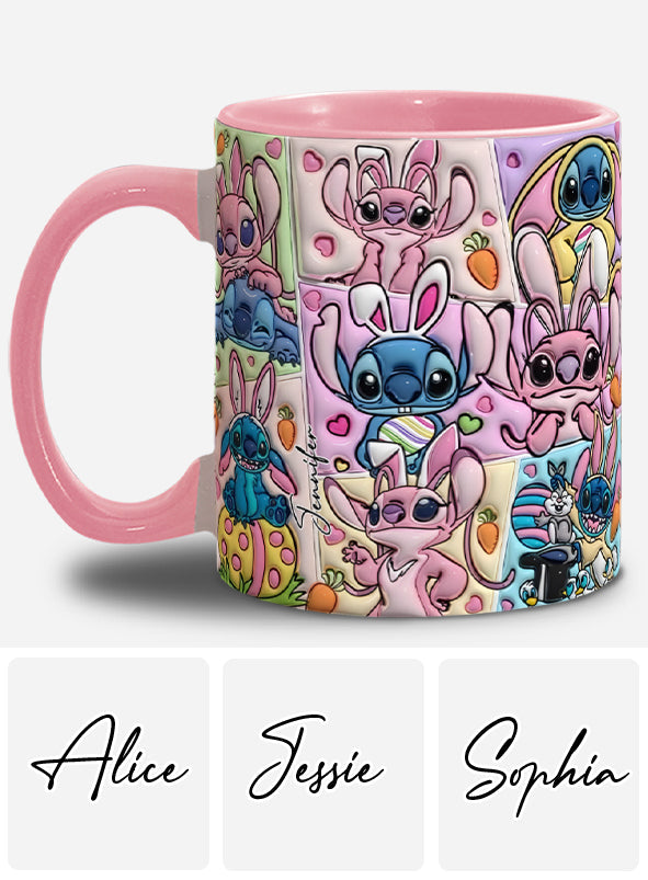 Bunny Buddy - Personalized Ohana Accent Mug