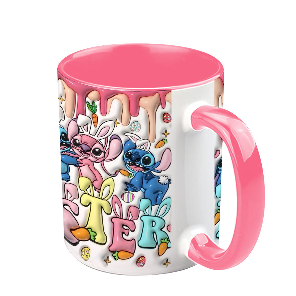 Springtime Hopper - Personalized Ohana Accent Mug
