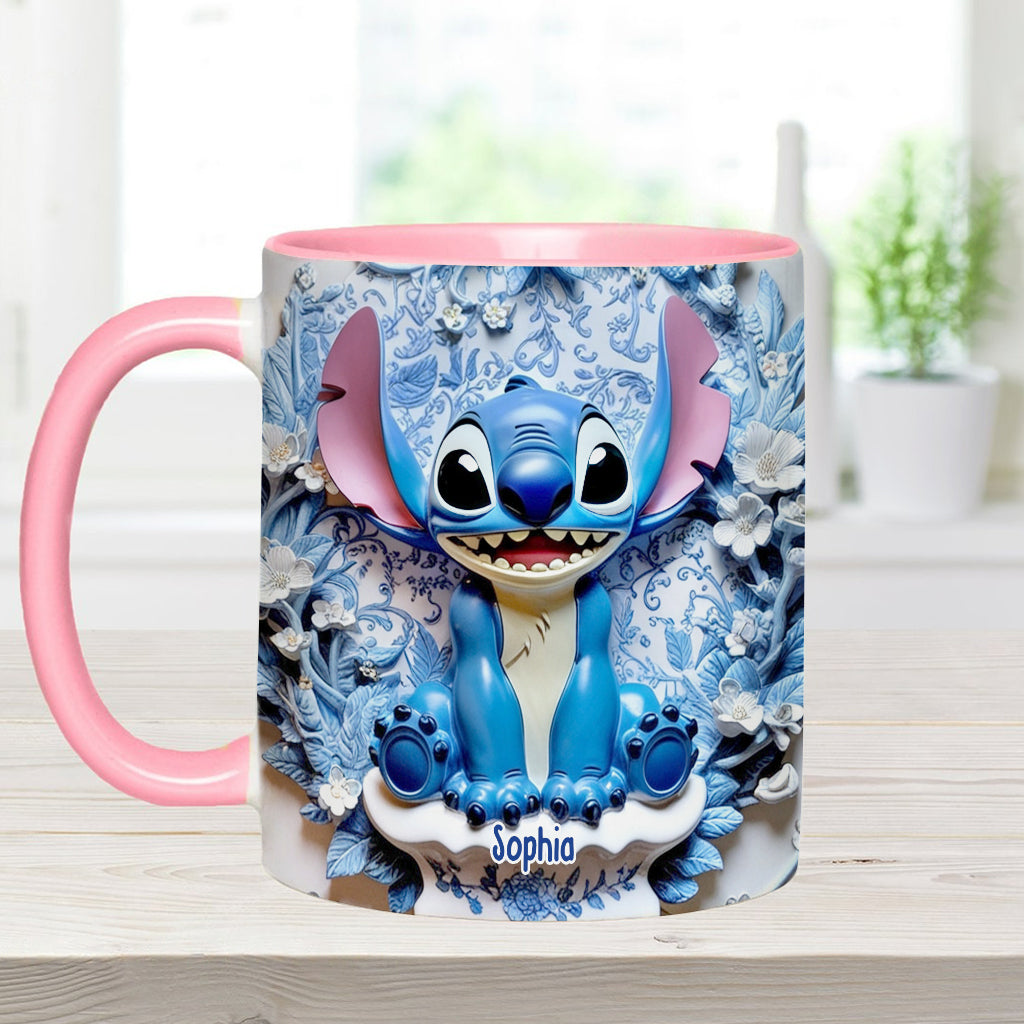 Ohana Means Family - Personalized Ohana Accent Mug