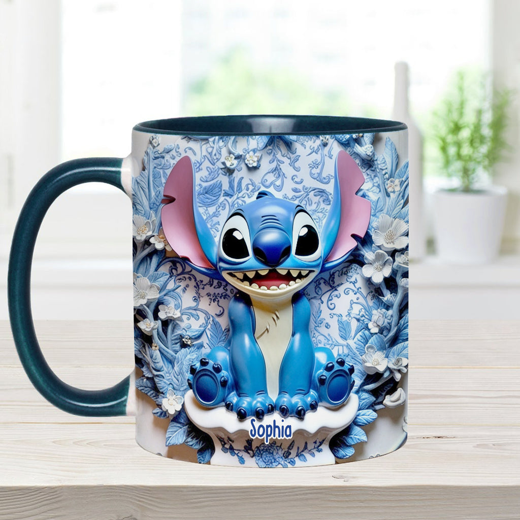 Ohana Means Family - Personalized Ohana Accent Mug
