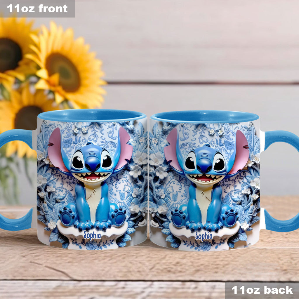 Ohana Means Family - Personalized Ohana Accent Mug