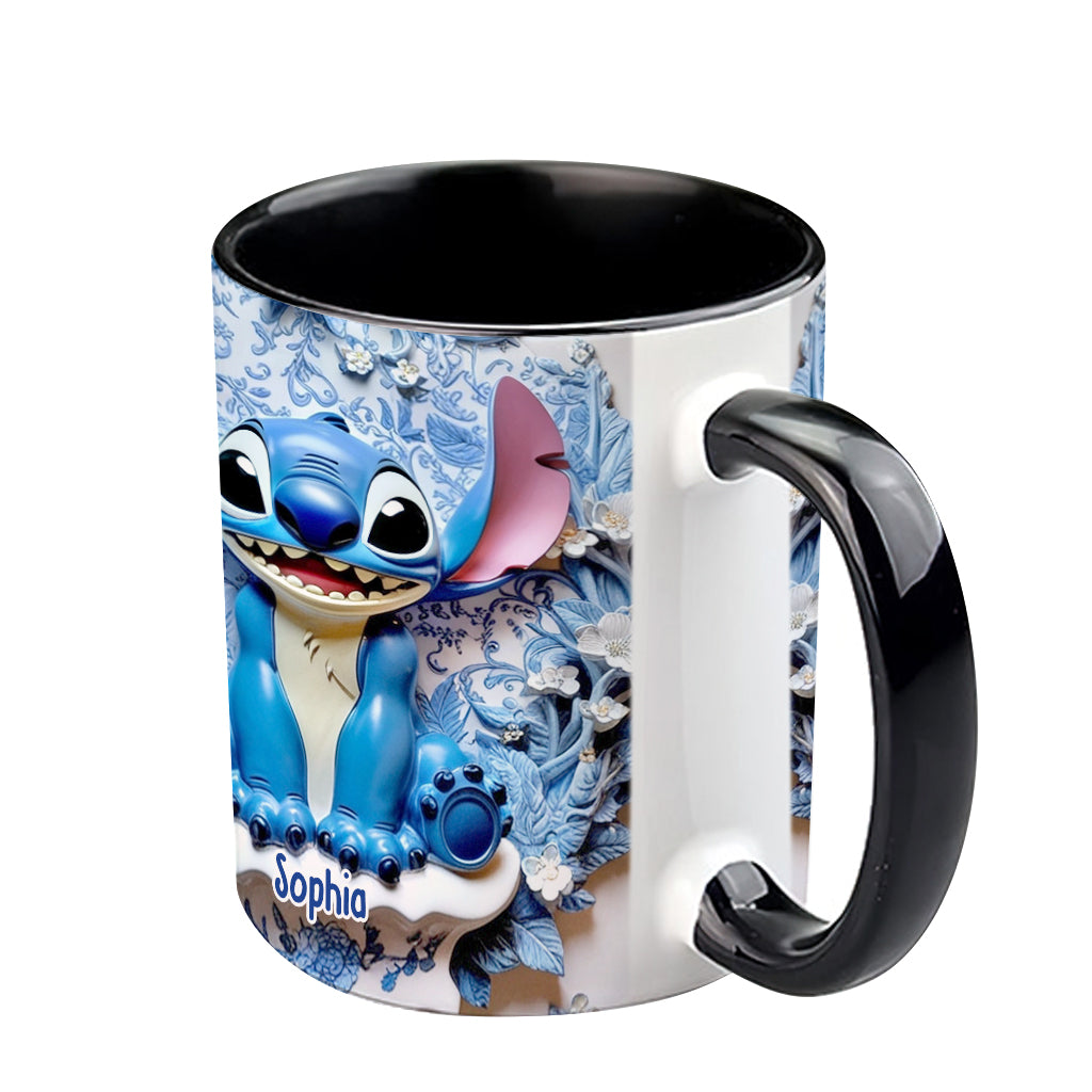 Ohana Means Family - Personalized Ohana Accent Mug