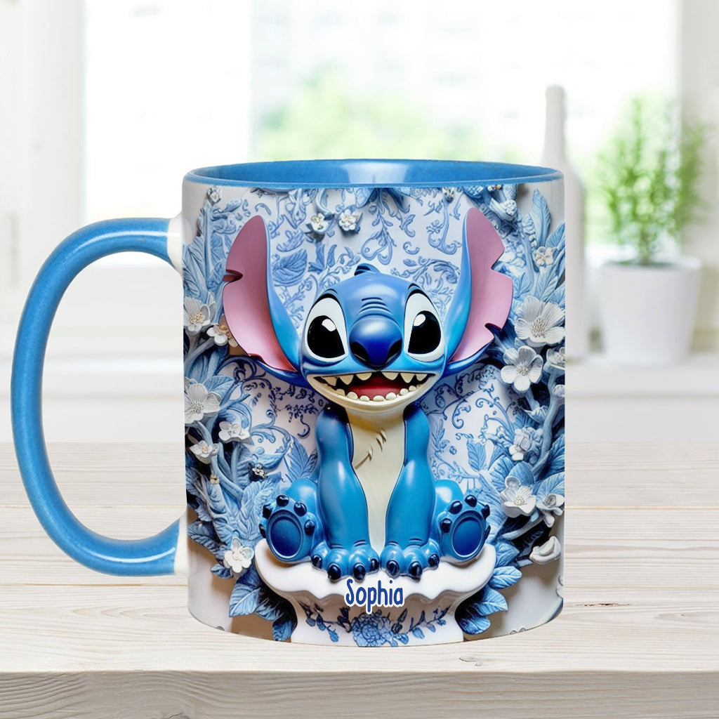 Ohana Means Family - Personalized Ohana Accent Mug