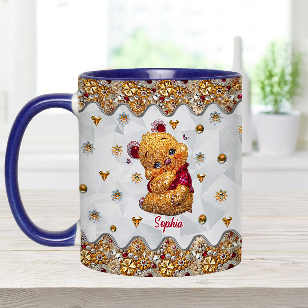 Cute Bear - Personalized Mouse Accent Mug