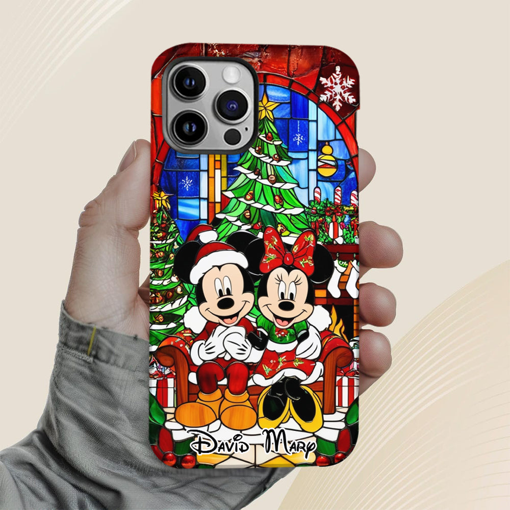 Very Merry Christmas - Personalized Mouse Full Print Phone Case