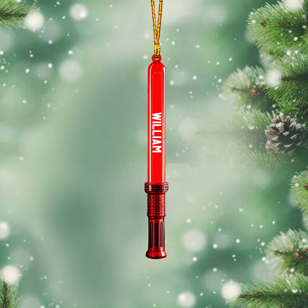 Light Stick - Personalized The Force Ornament