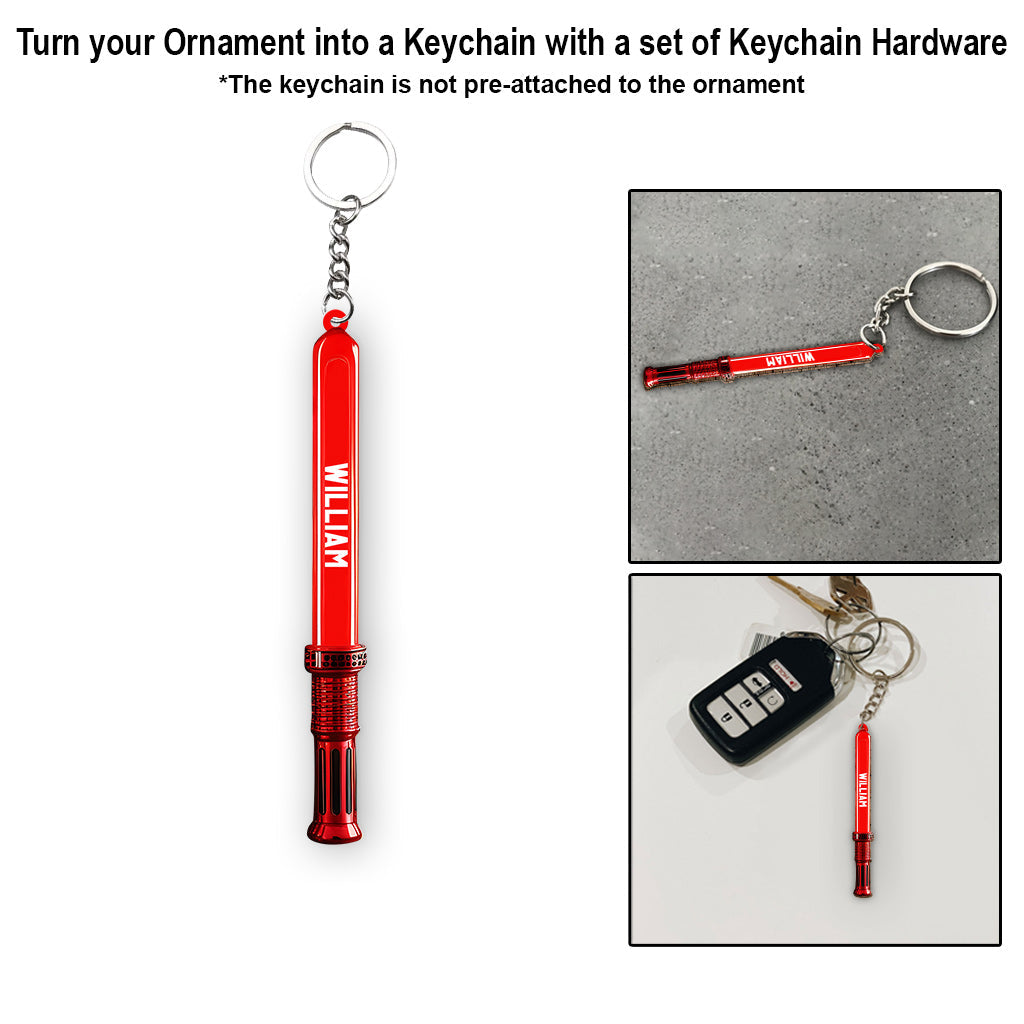 Light Stick - Personalized The Force Ornament