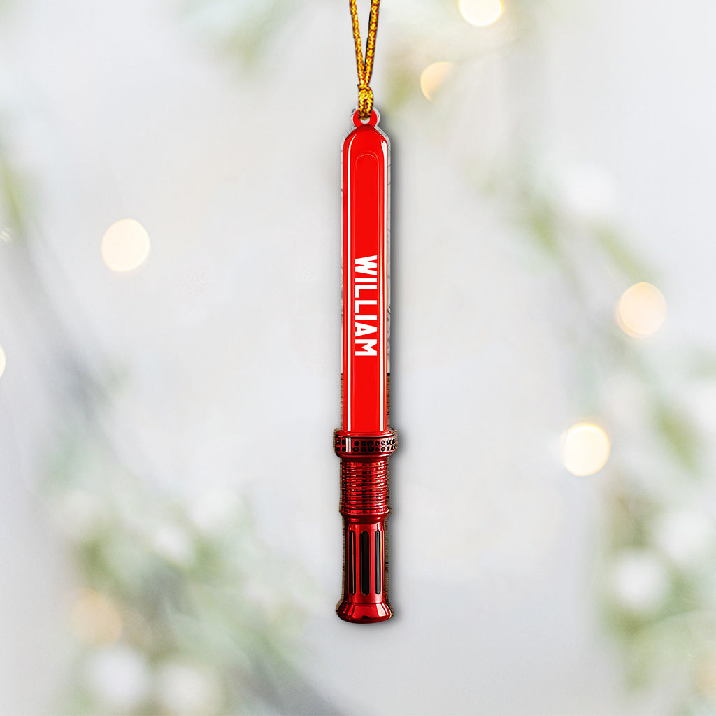 Light Stick - Personalized The Force Ornament