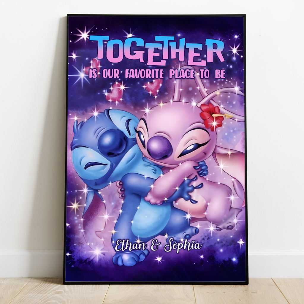 Together Is Our Favorite - Personalized Ohana Canvas And Poster