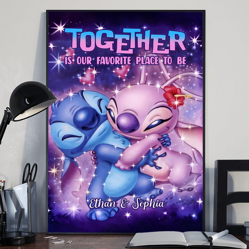 Together Is Our Favorite - Personalized Ohana Canvas And Poster