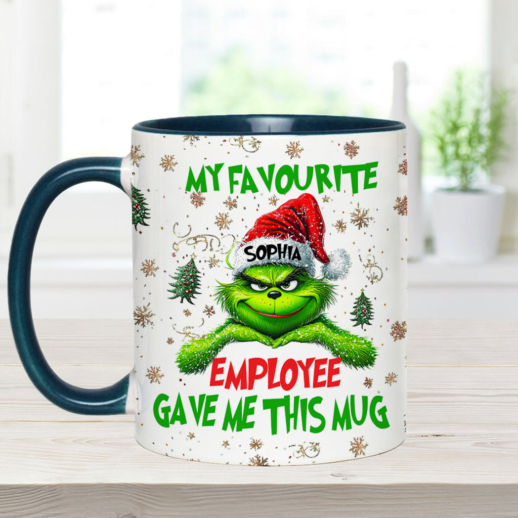 My Favourite - Personalized Colleague Accent Mug