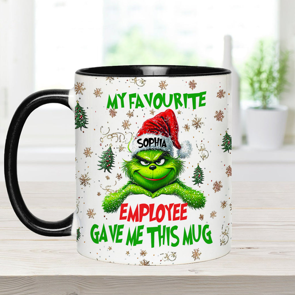 My Favourite - Personalized Colleague Accent Mug