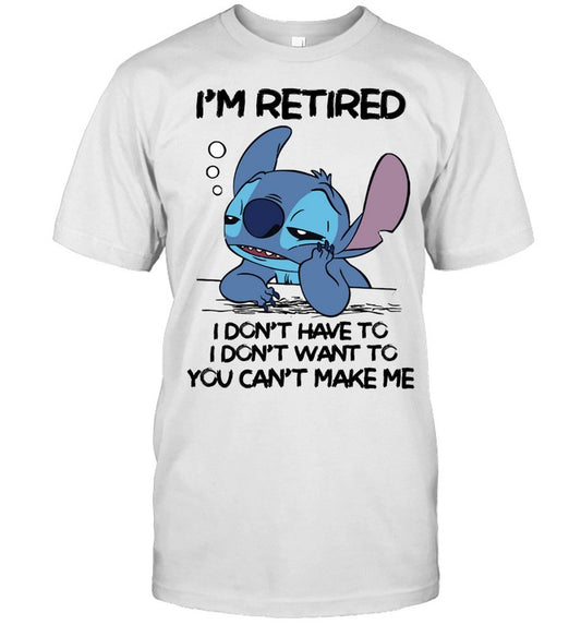 I'm Retired Ohana T-shirt & Hoodie 0624