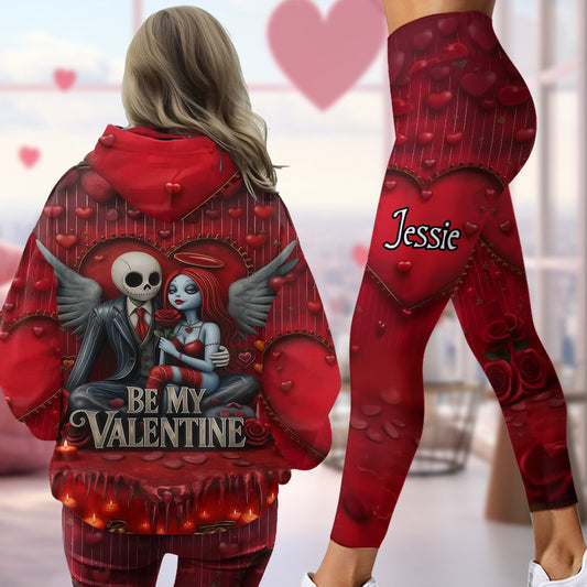 Be My Valentine - Personalized Nightmare Hoodie and Leggings