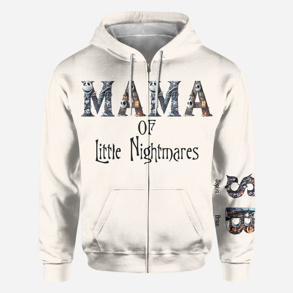 Mama Of Little Nightmares - Personalized Nightmare All Over Shirt