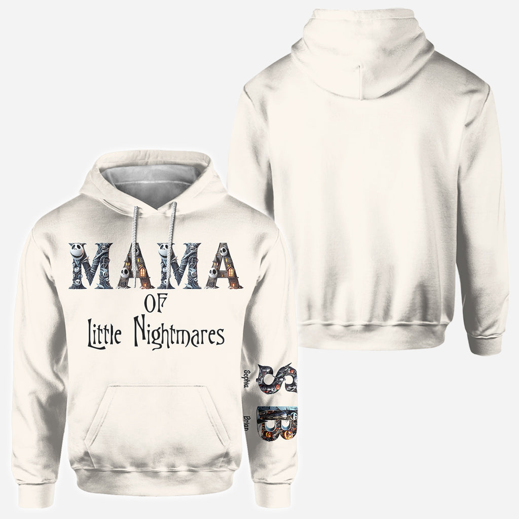Mama Of Little Nightmares - Personalized Nightmare All Over Shirt