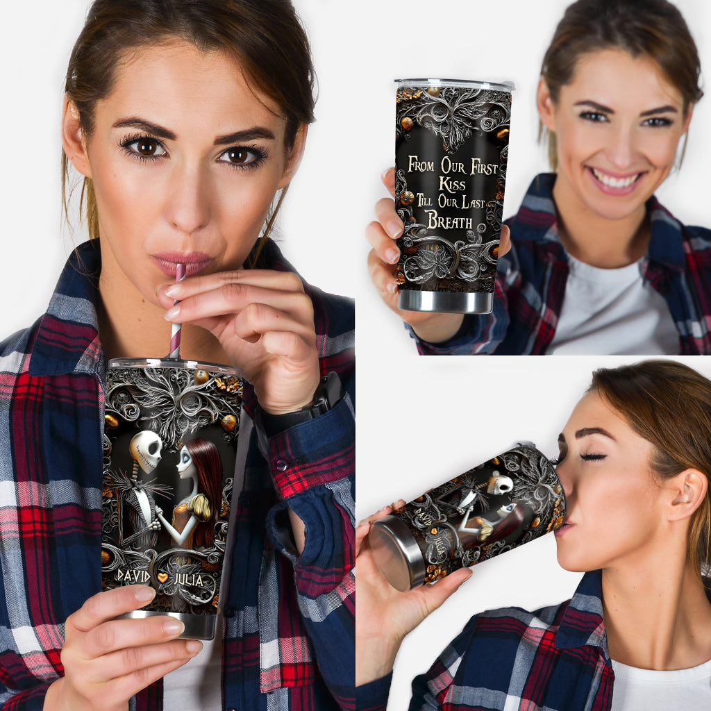 From Our First Kiss - Personalized Nightmare Tumbler