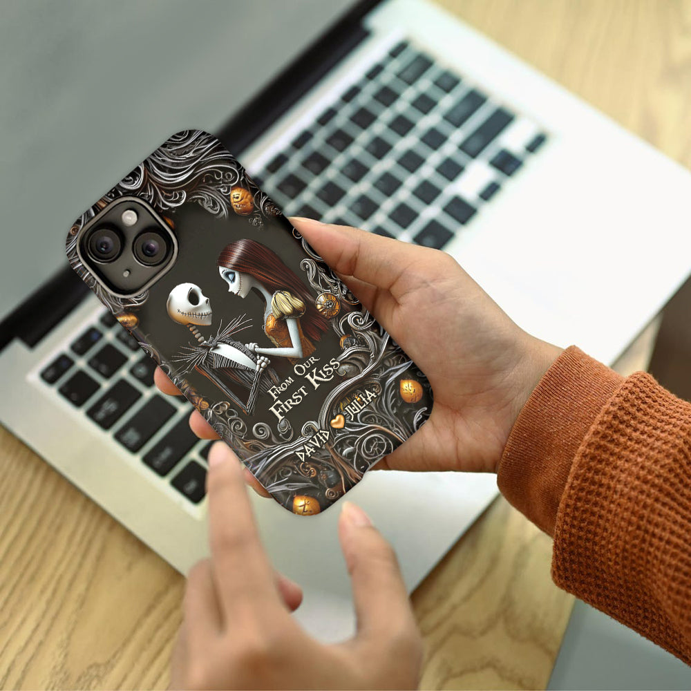 From Our First Kiss - Personalized Nightmare Full Print Phone Case
