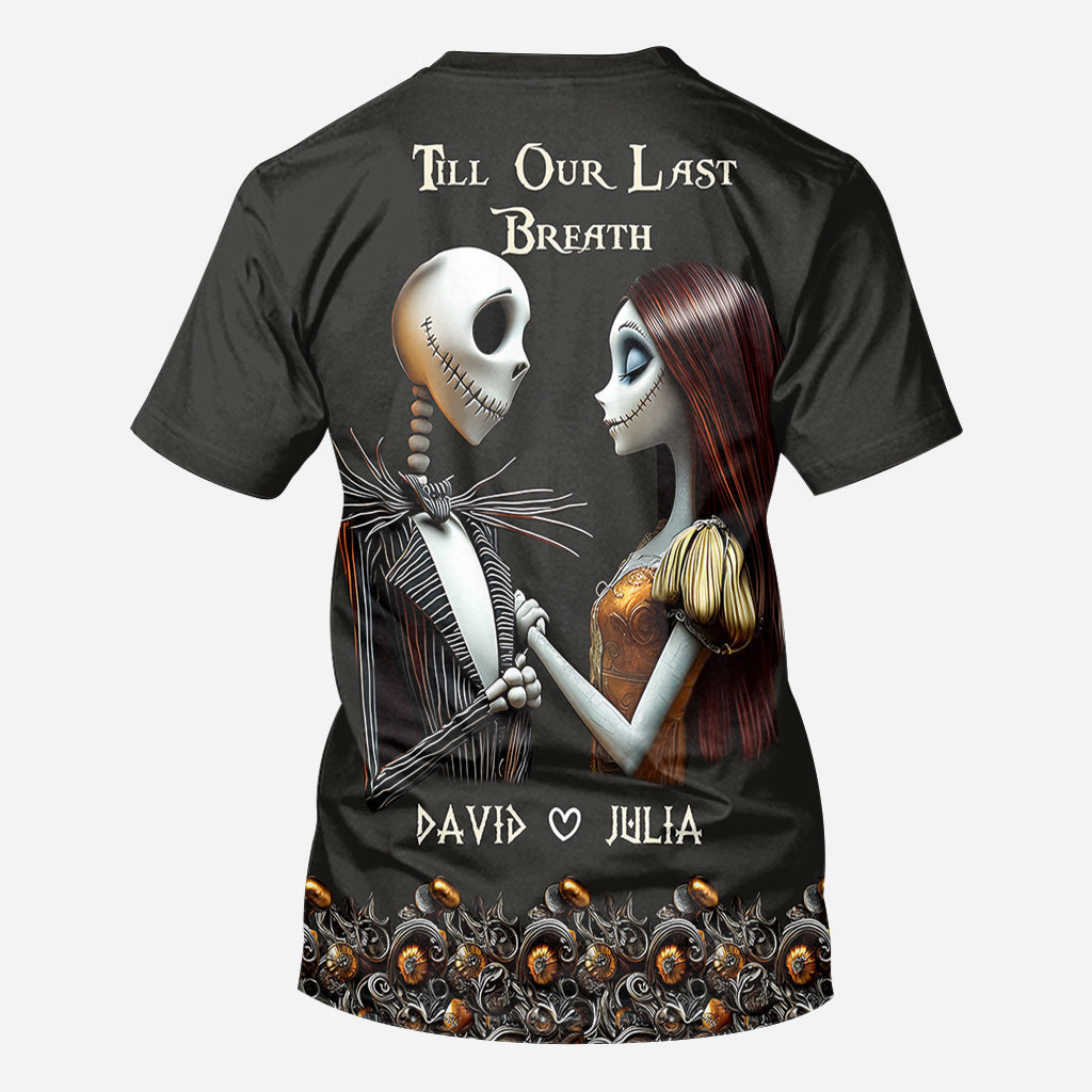 From Our First Kiss - Personalized Nightmare All Over Shirt