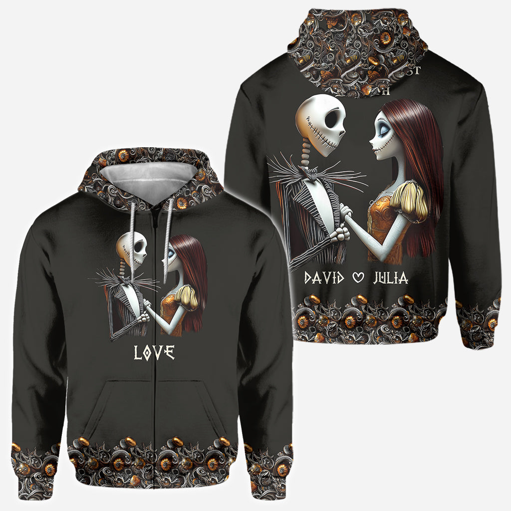 From Our First Kiss - Personalized Nightmare All Over Shirt