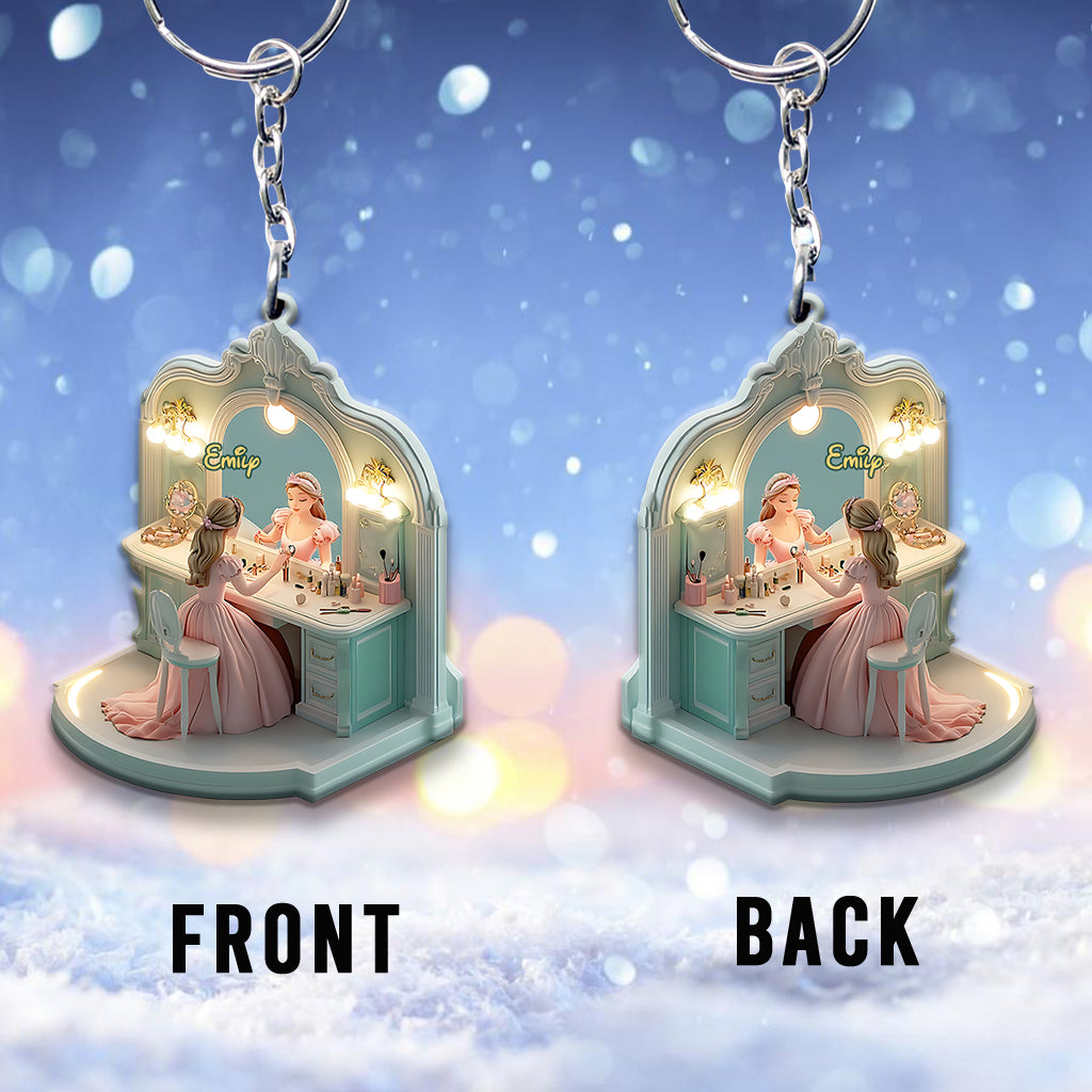 I'm A Princess - Personalized Mouse Keychain