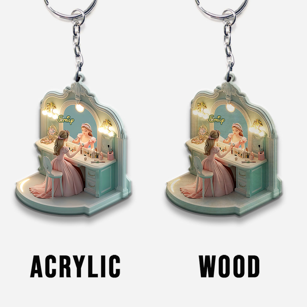 I'm A Princess - Personalized Mouse Keychain