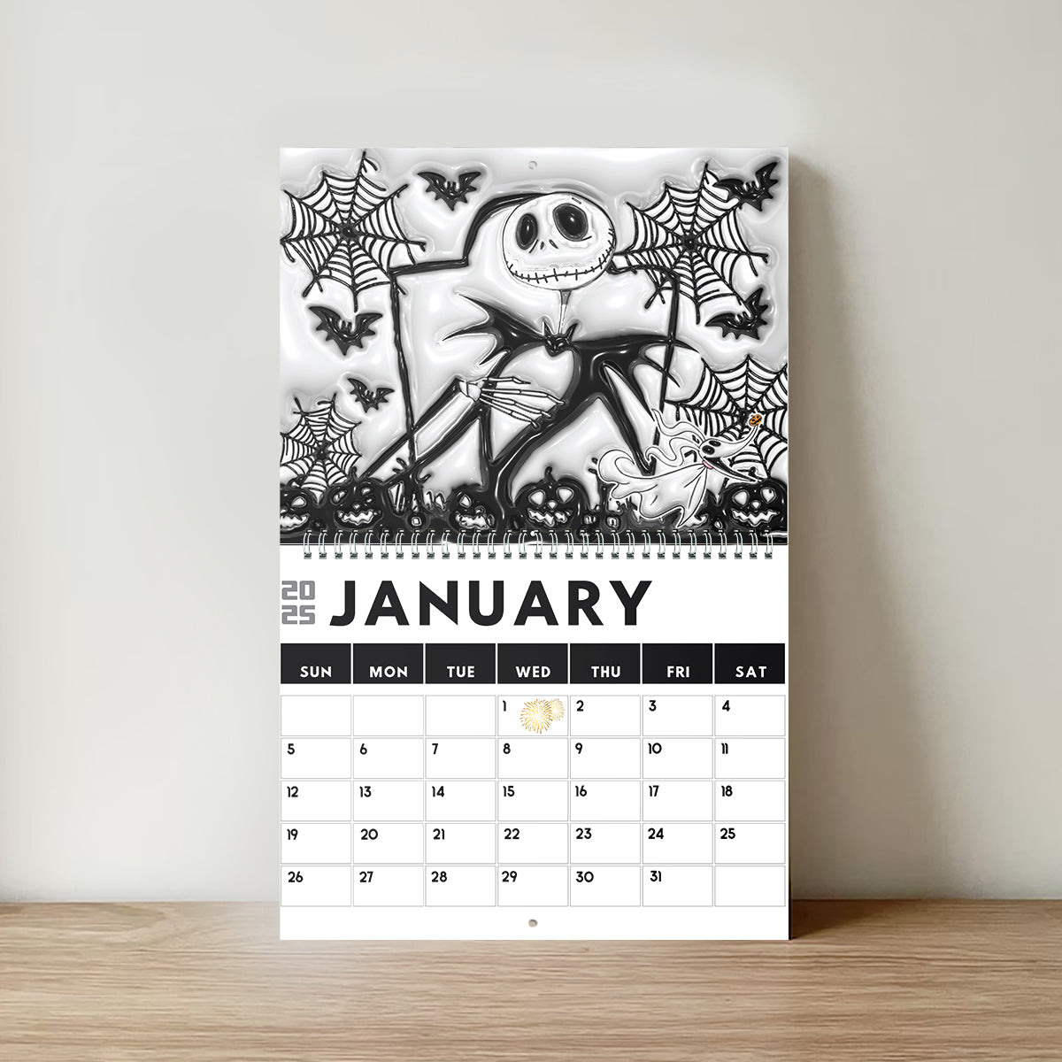 Nightmare Family - Personalized Nightmare Wall Calendar & Desk Calendar