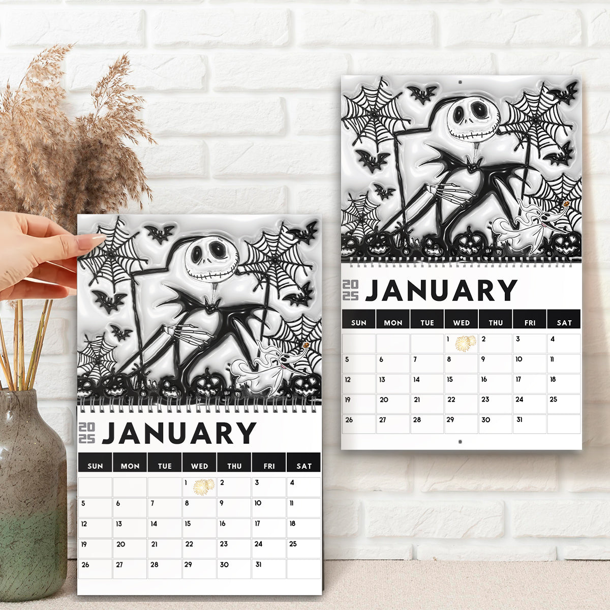 Nightmare Family - Personalized Nightmare Wall Calendar & Desk Calendar