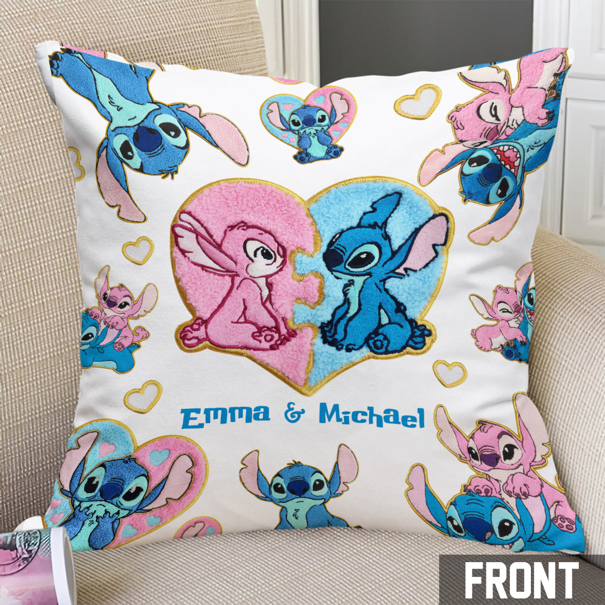 I'm Yours - Personalized Ohana Throw Pillow