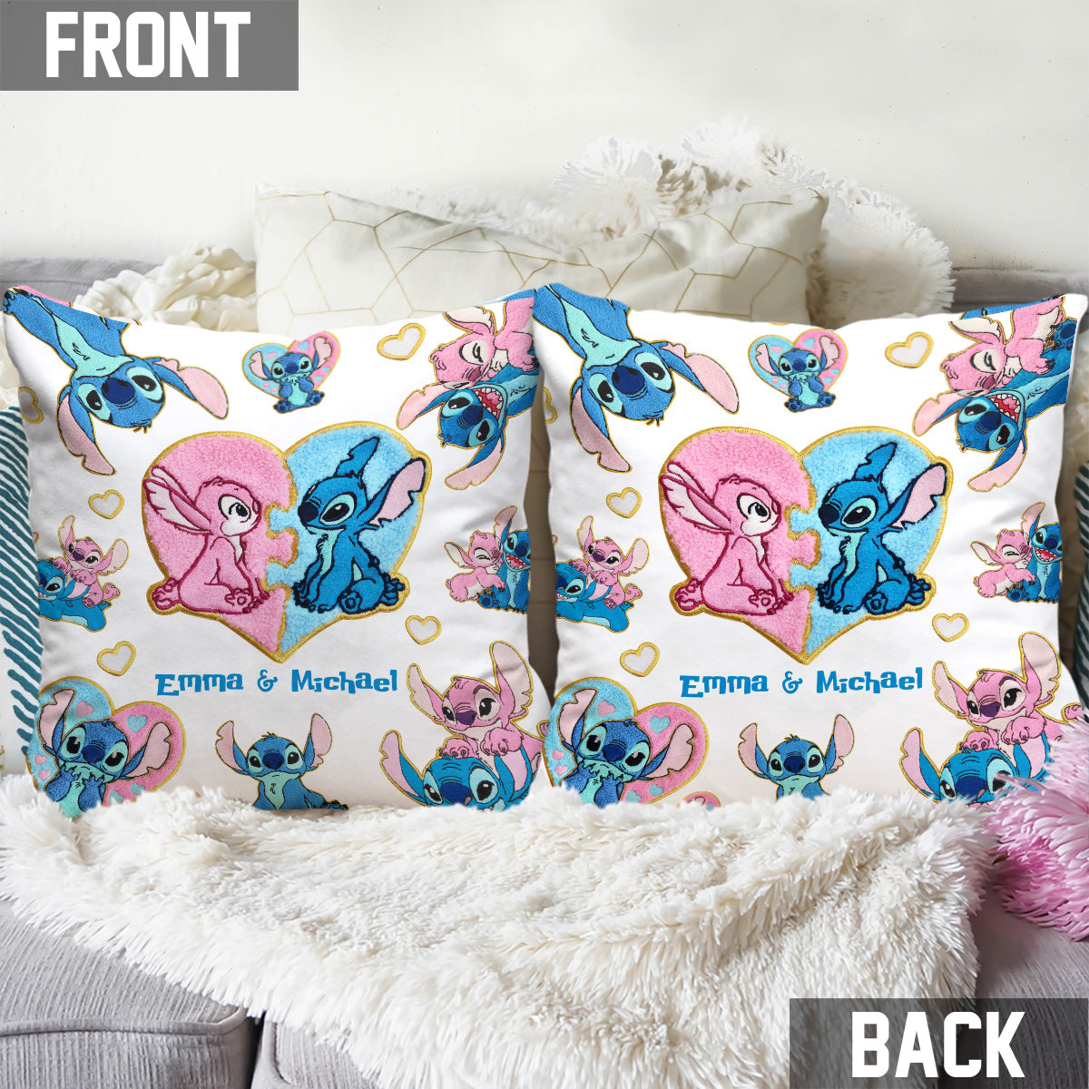 I'm Yours - Personalized Ohana Throw Pillow