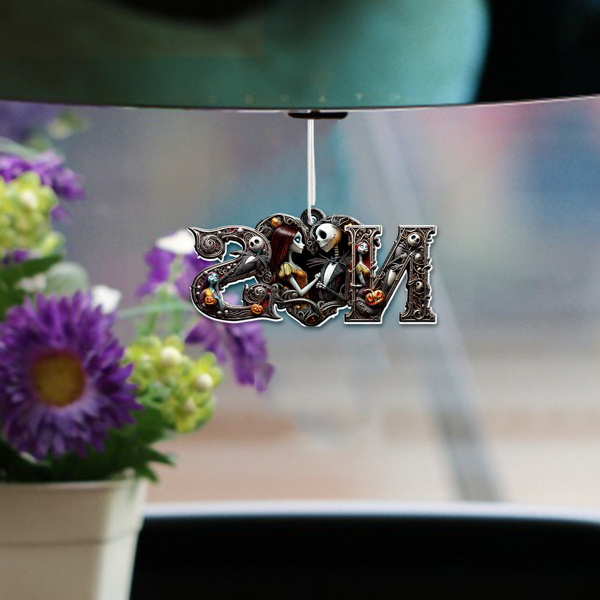 It's You & Me - Personalized Nightmare Shaped Air Freshener