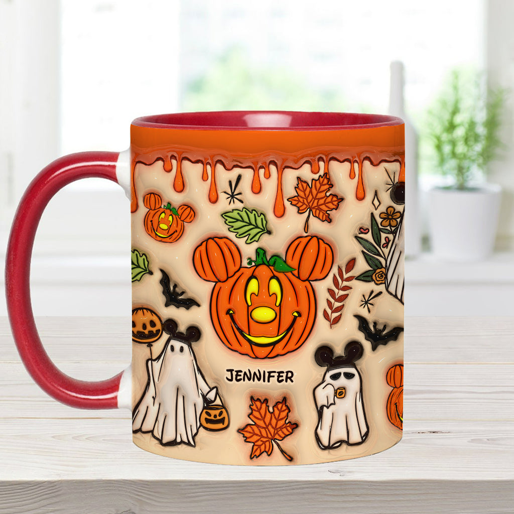 Halloween Mouse - Personalized Mouse Accent Mug