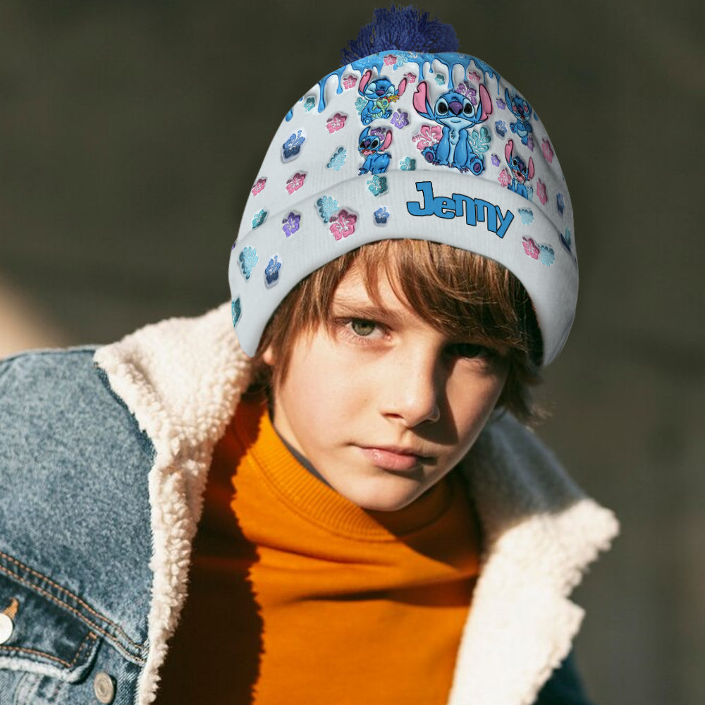 Ohana Means Family - Personalized Ohana Beanie Hat
