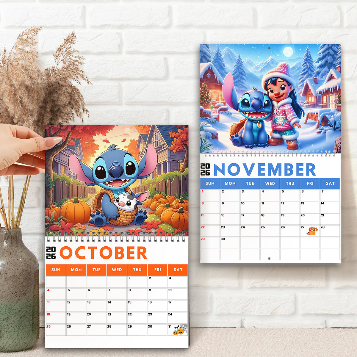 Ohana Means Family - Personalized Ohana Wall Calendar