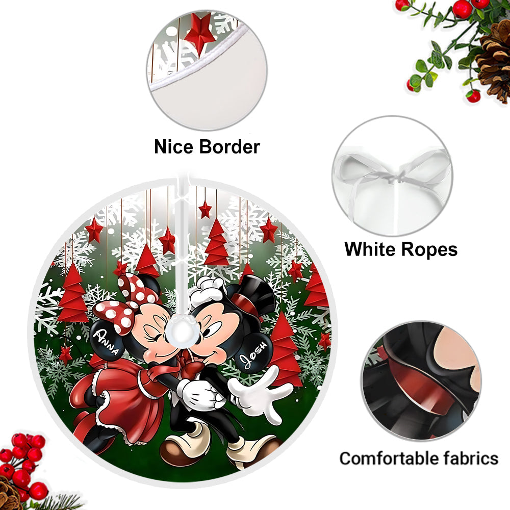Magical Love - Personalized Mouse Tree Skirt