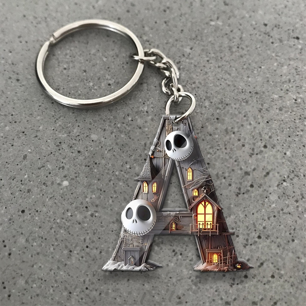 Before Christmas - Personalized Nightmare Keychain