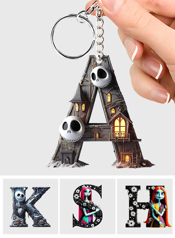 Before Christmas - Personalized Nightmare Keychain