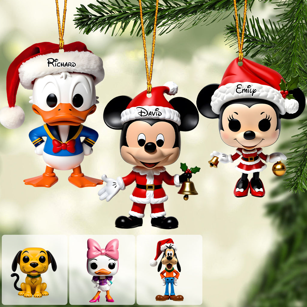 Magic Christmas - Personalized Mouse Ornament