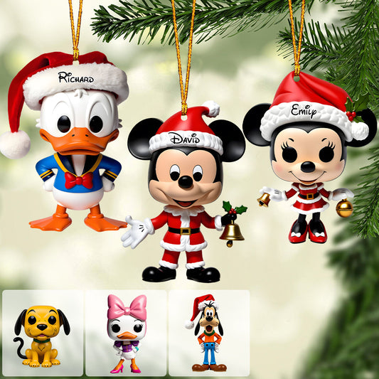 Magic Christmas - Personalized Mouse Ornament