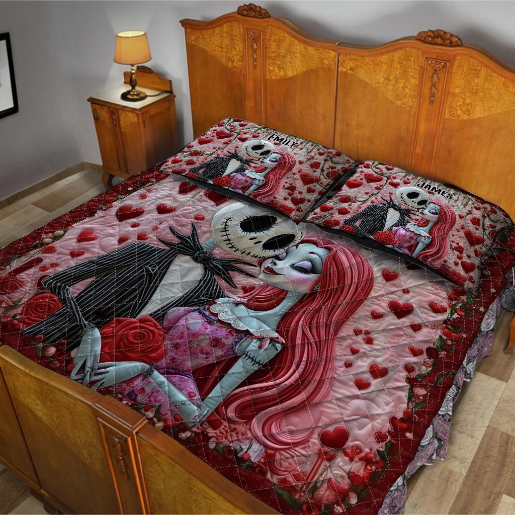 From Our First Kiss - Personalized Nightmare Quilt Set
