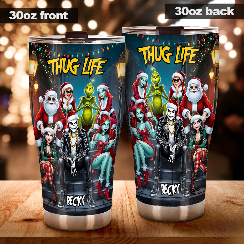 Waiting for Christmas - Personalized Nightmare Tumbler