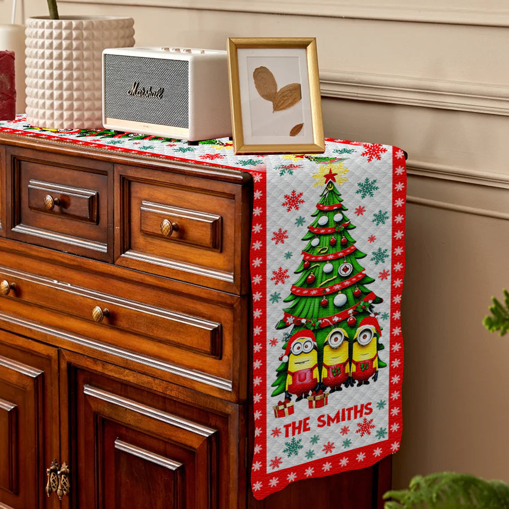 Merry Christmas - Personalized Table Runner