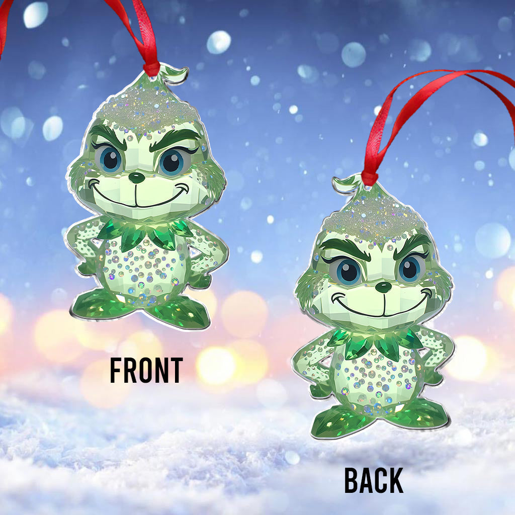 Merry Grinchmas - Stole Christmas Ornament