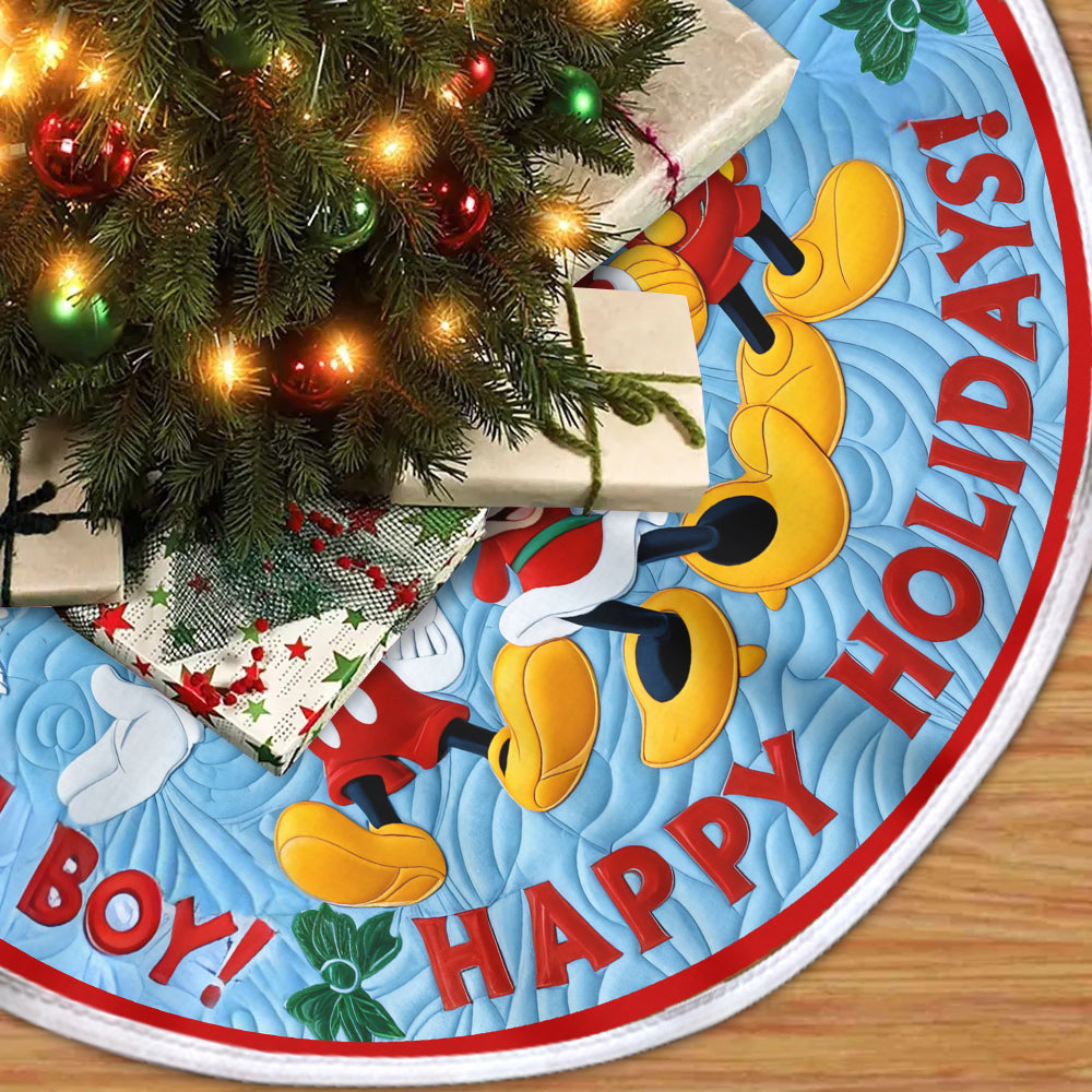 Magic Family - Personalized Mouse Tree Skirt