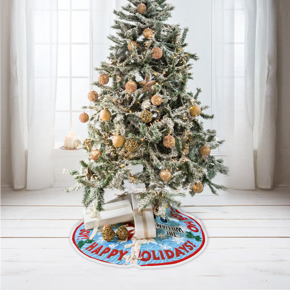 Magic Family - Personalized Mouse Tree Skirt