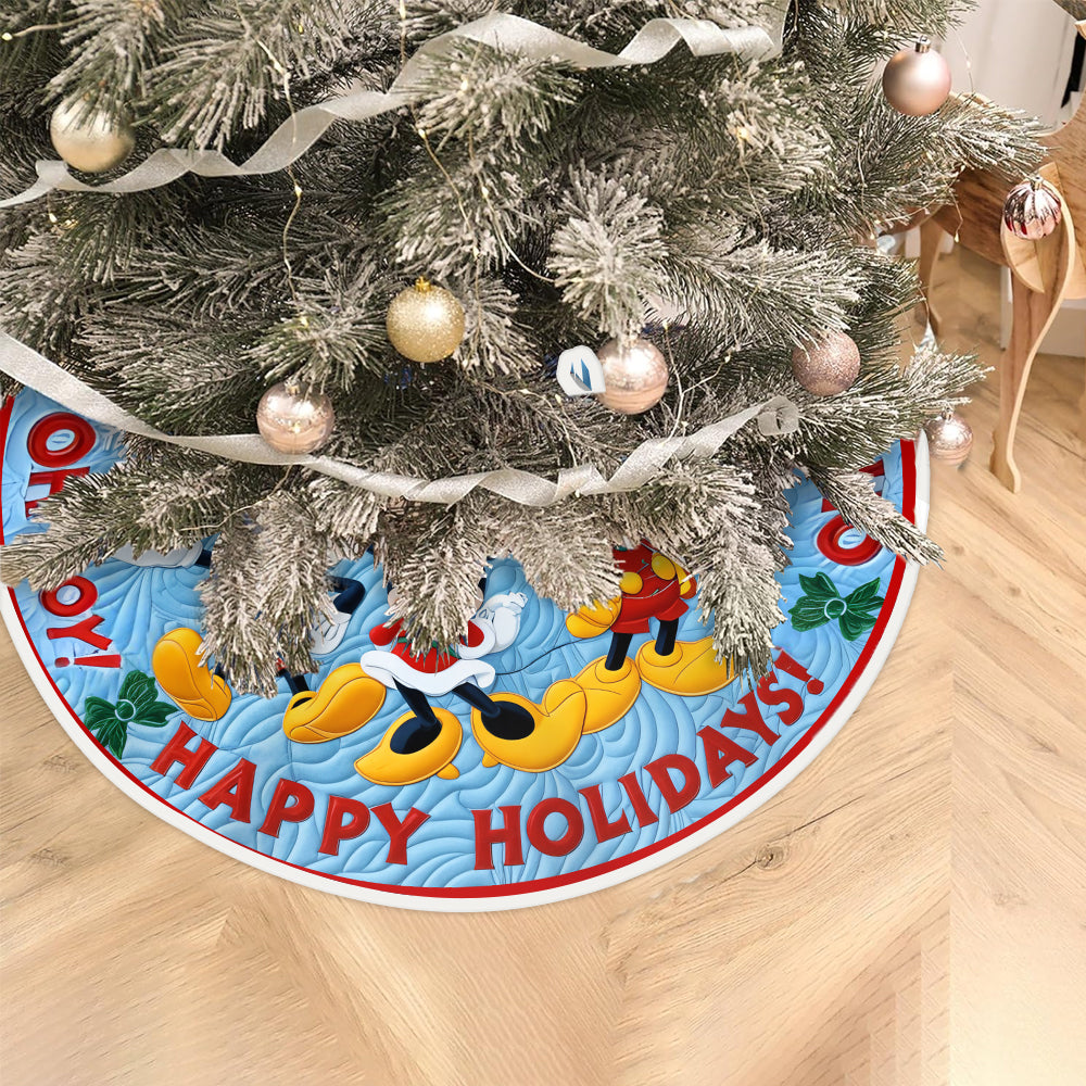 Magic Family - Personalized Mouse Tree Skirt