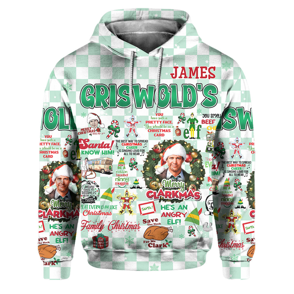 Christmas Movie Watching - Personalized Christmas Movie Hoodie and Sweatpants